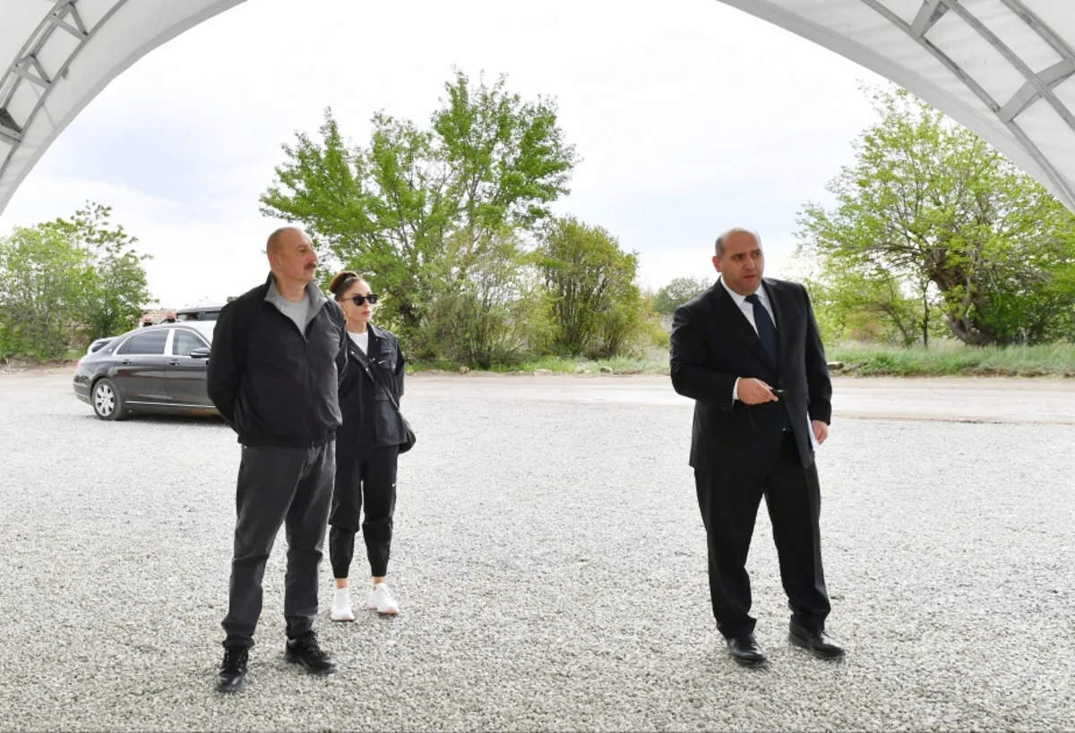 Foundation stone laid for administrative building in Aghdam