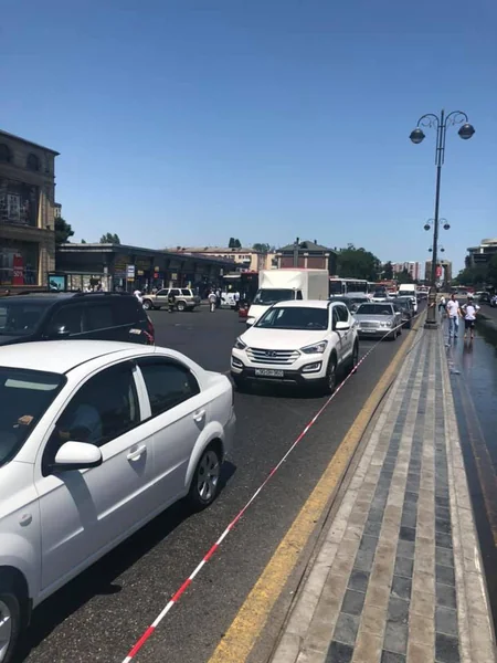 Dakar dairəsindən 8-ci kilometr bazarı istiqamətində hərəkət qismən bərpa edilib - YENİLƏNİB