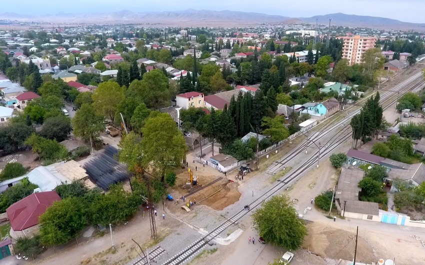 Tovuzda yeni avtomobil tunelinin inşasına başlanılıb