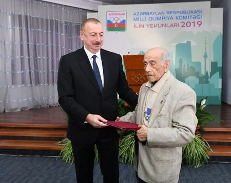Prezident İlham Əliyev 2019-cu ilin idman yekunlarına həsr olunan mərasimdə iştirak edib - YENİLƏNİB
