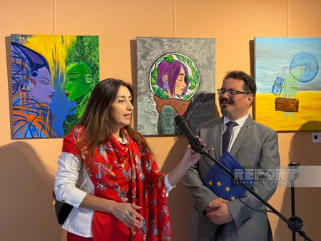 Bakıda “Bizim Yaşıl Planetimiz” adlı rəsm sərgisi təşkil olunub