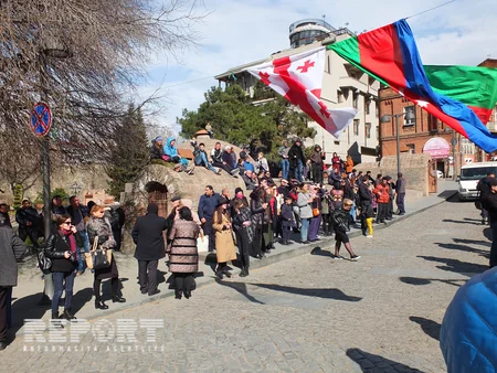 Novruz bayramı Gürcüstanın paytaxtında qeyd olunub - FOTO