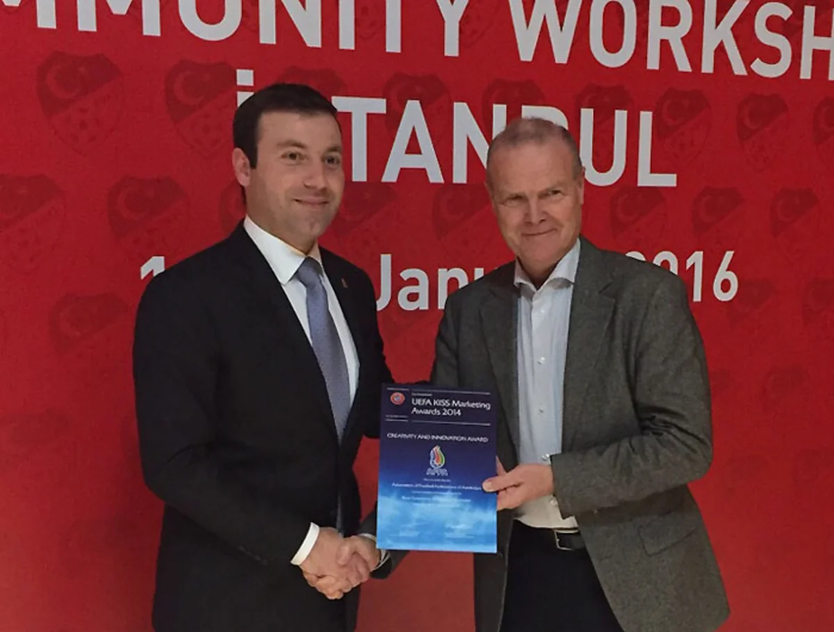 UEFA AFFA-nı mükafatlandırıb