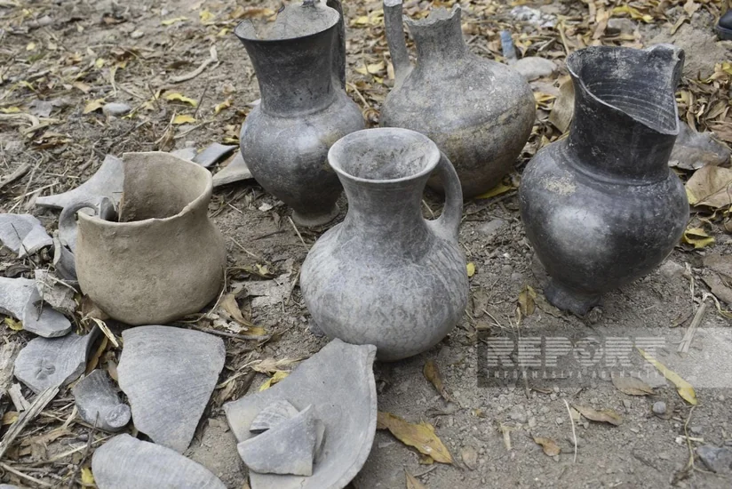 В Агдамском районе найдены старинные предметы быта