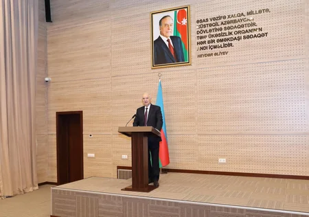 DTX-nin Gəncə şəhər idarəsində Ulu Öndərin 100 illik yubileyinə həsr olunmuş tədbir keçirilib