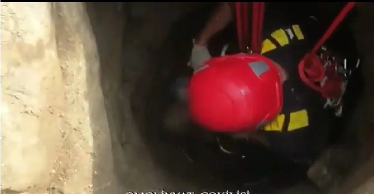 Bakıda su quyusuna düşən 85 yaşlı qadın xilas edilib