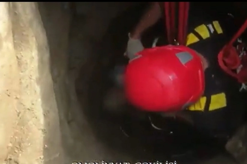 Bakıda su quyusuna düşən 85 yaşlı qadın xilas edilib