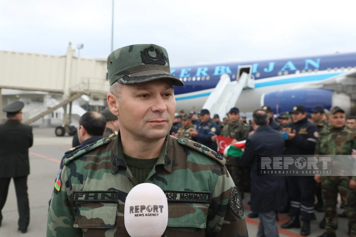 Qərargah rəisi: FHN Türkiyədə zəlzələ bölgəsində qarşısına qoyulan bütün tapşırıqları yerinə yetirib