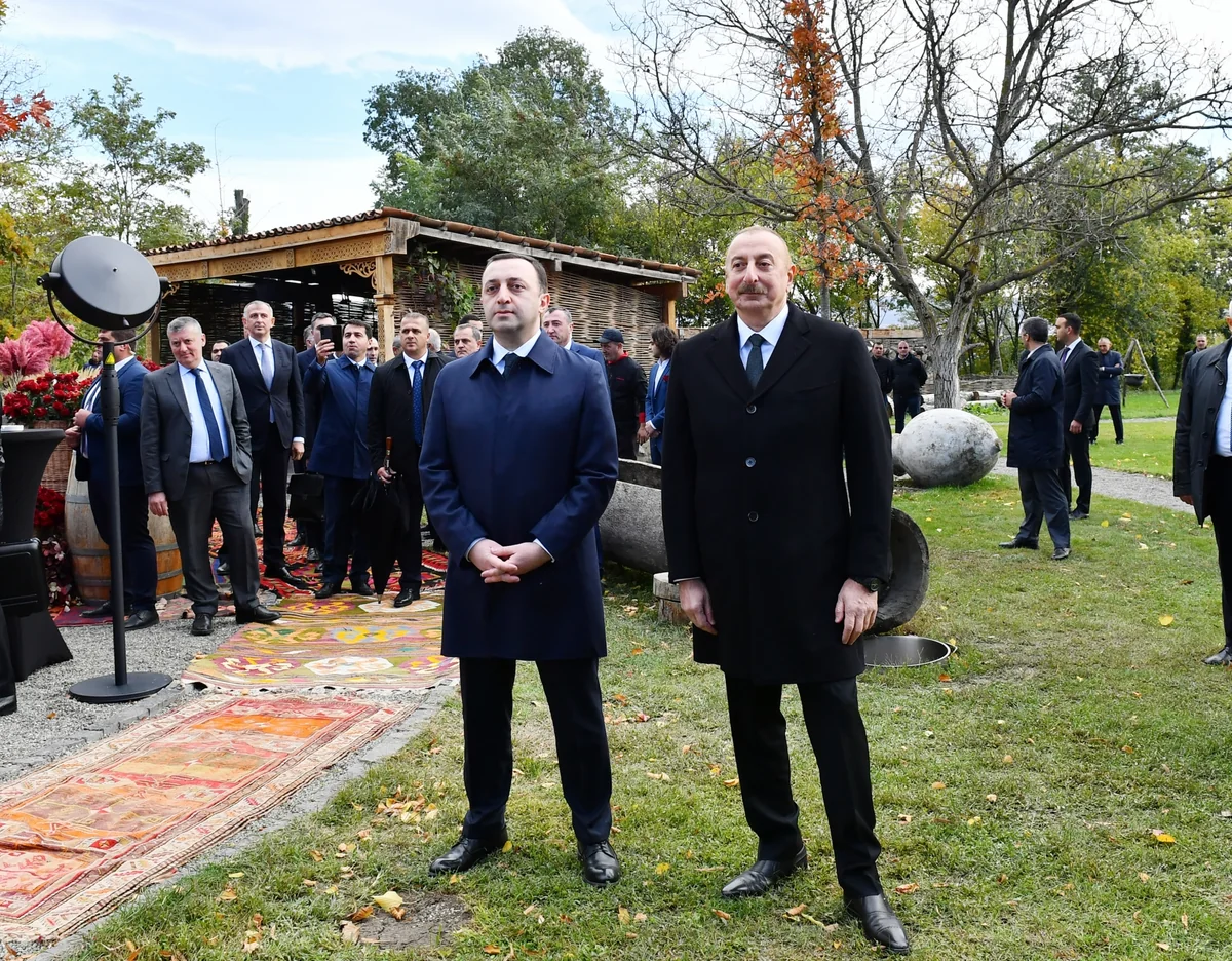 Gürcüstanın Mçxeti rayonundakı Muxrani sarayında mədəni proqram təqdim edilib - YENİLƏNİB