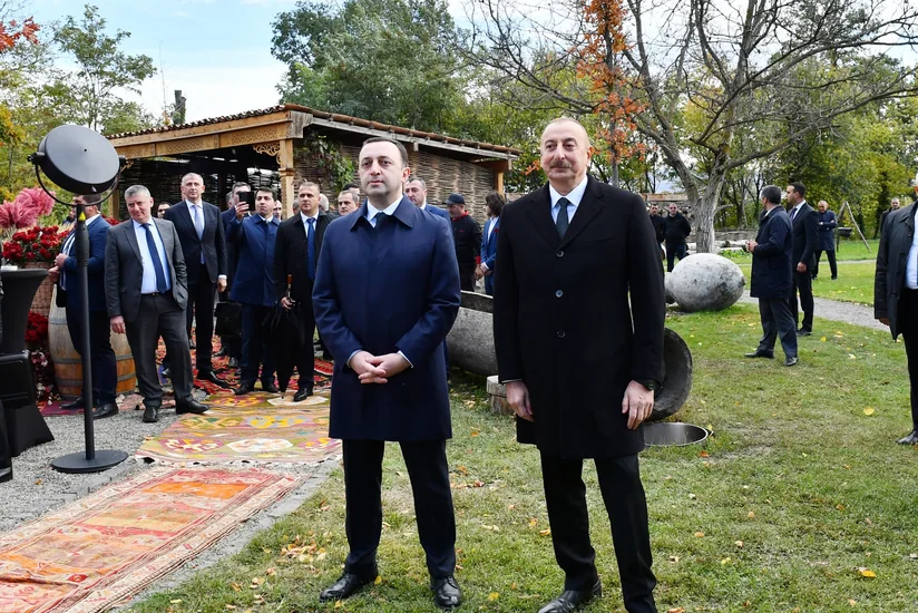 Gürcüstanın Mçxeti rayonundakı Muxrani sarayında mədəni proqram təqdim edilib - YENİLƏNİB