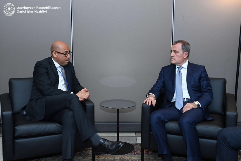 Ceyhun Bayramov BMT-nin İqlim Dəyişmələri üzrə Çərçivə Konvensiyasının icraçı katibi ilə görüşüb