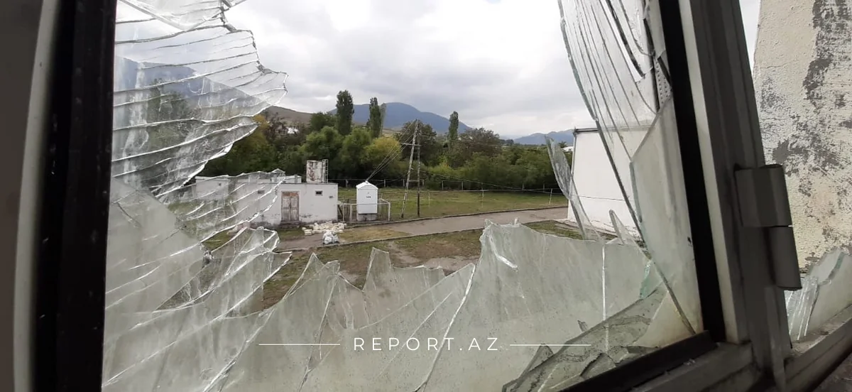 Ermənilər Goranboyun kəndlərini atəşə tutublar