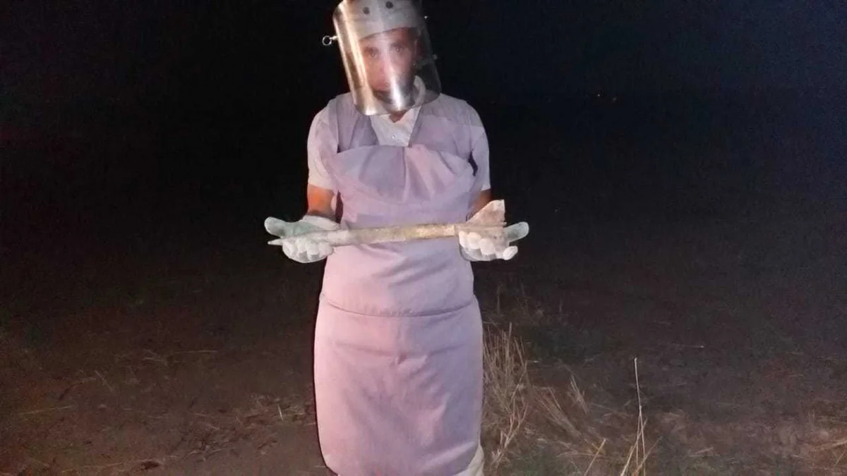 Goranboyda top mərmisi aşkarlanıb