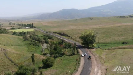 Topalhəsənli-Kərəmli avtomobil yolunun əsaslı təmiri yekunlaşmaq üzrədir