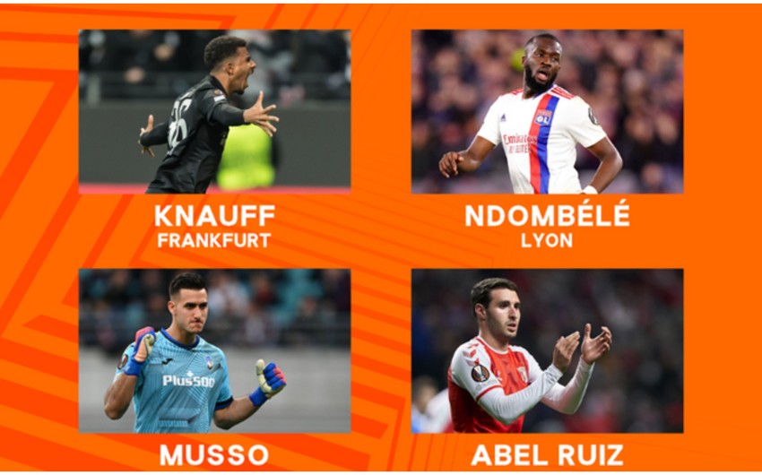 UEFA Avropa Liqasında həftənin ən yaxşı futbolçusu adına namizədlər bəlli olub