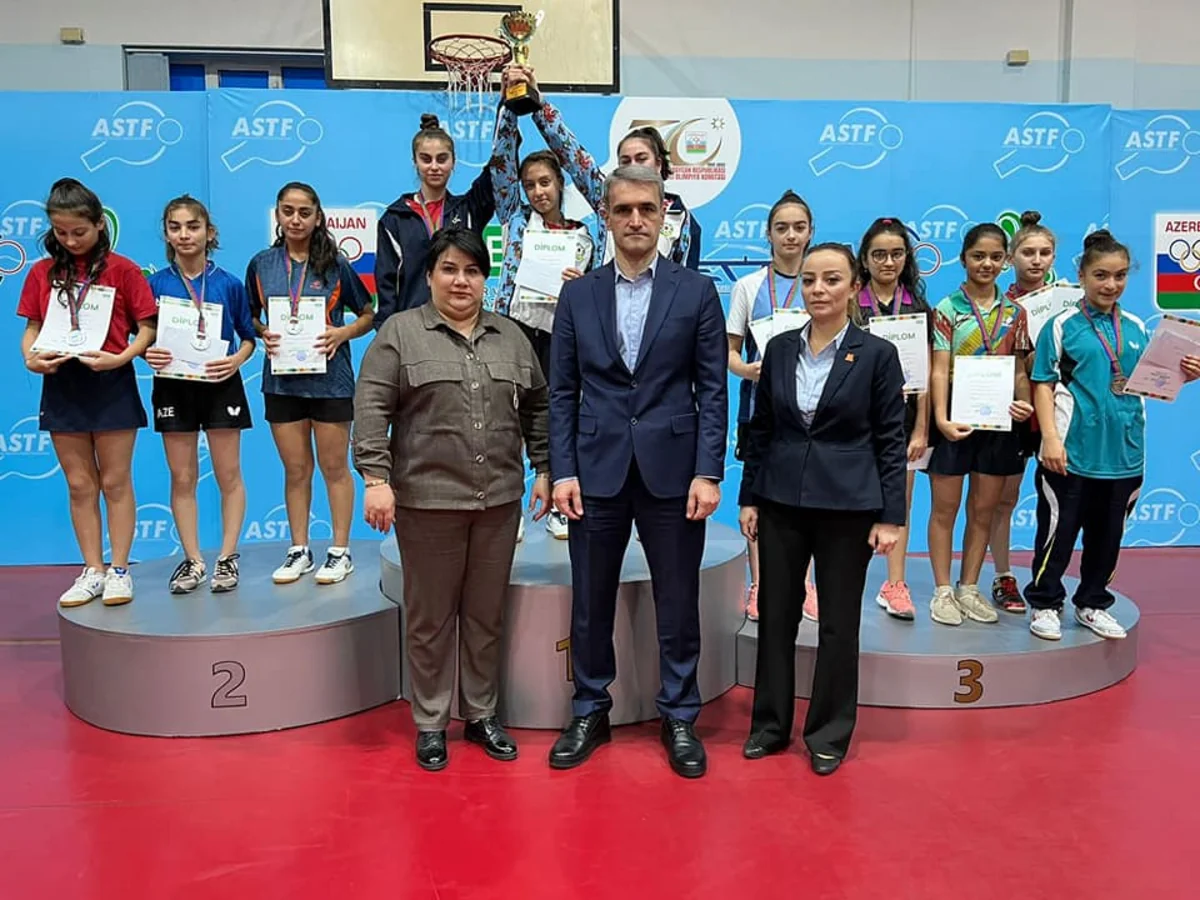 Stolüstü tennis üzrə Azərbaycan kubokunun qalibləri müəyyənləşib