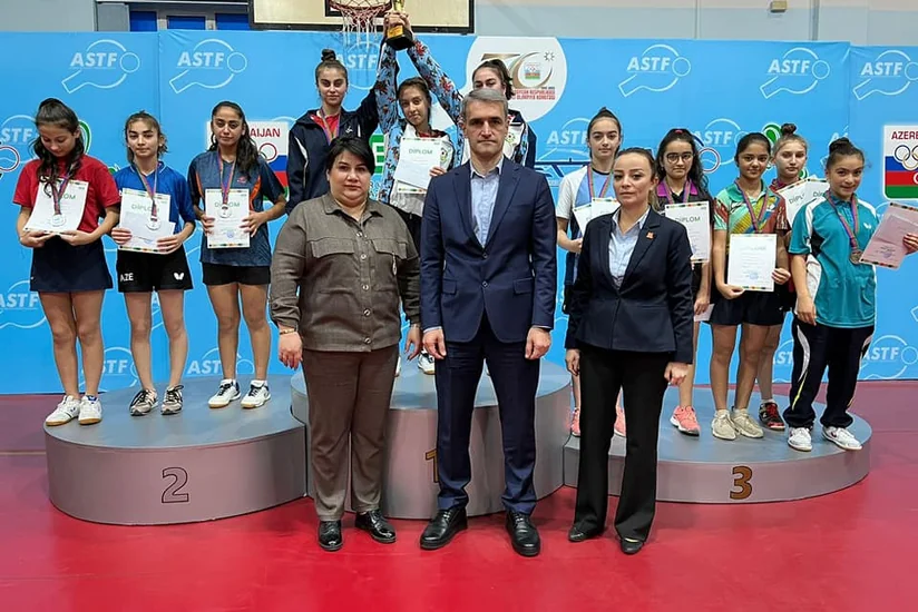 Stolüstü tennis üzrə Azərbaycan kubokunun qalibləri müəyyənləşib