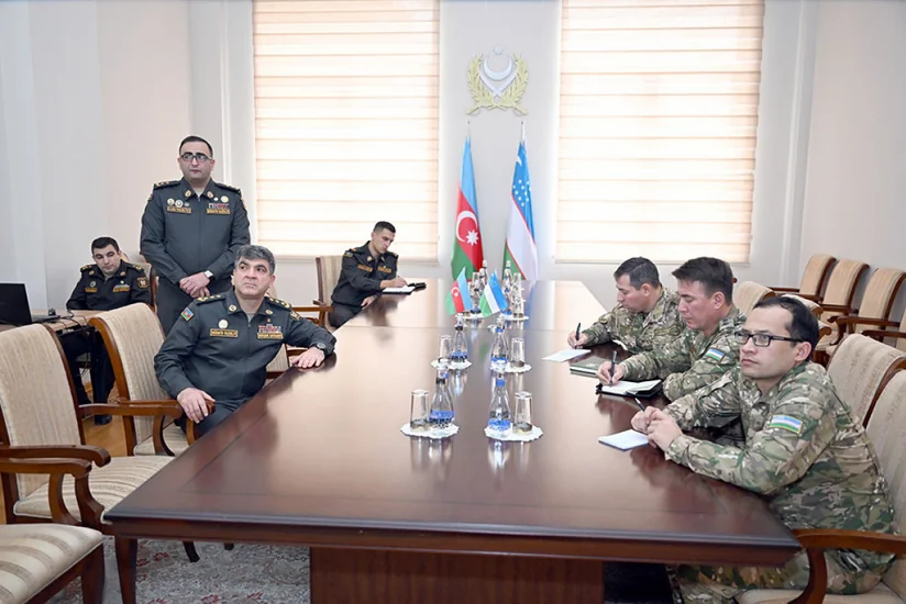 Military specialists from Azerbaijan and Uzbekistan hold meeting