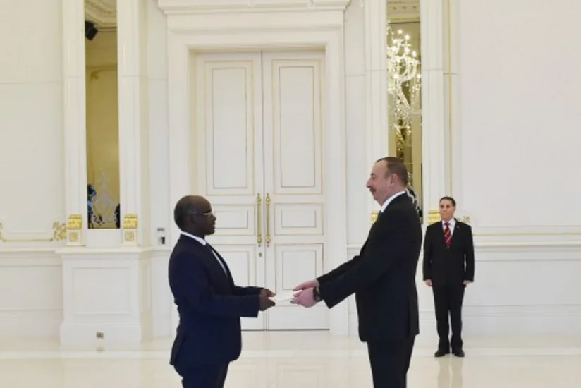 President Ilham Aliyev received credentials of three ambassadors