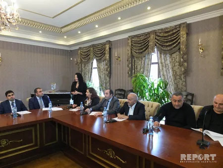 Georgia presents a book reflecting occupation of Azerbaijani territories by Armenians