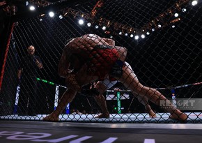 Bakıdakı UFC turnirində əsas döyüşlər başlayıb, tacikistanlı idmançı qələbə qazanıb