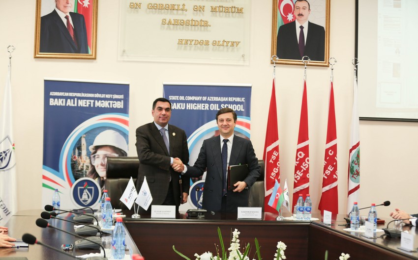 SOCAR Methanol və Bakı Ali Neft Məktəbi arasında razılaşma sənədi imzalanıb