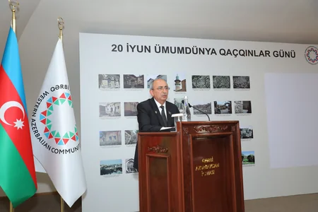 Ümumdünya Qaçqınlar Gününə həsr olunmuş beynəlxalq tədbir keçirilib