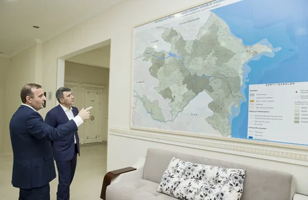 Yeni nazir Kənd Təsərrüfatı Nazirliyinin bir sıra müəssisələrinin fəaliyyəti ilə tanış olub