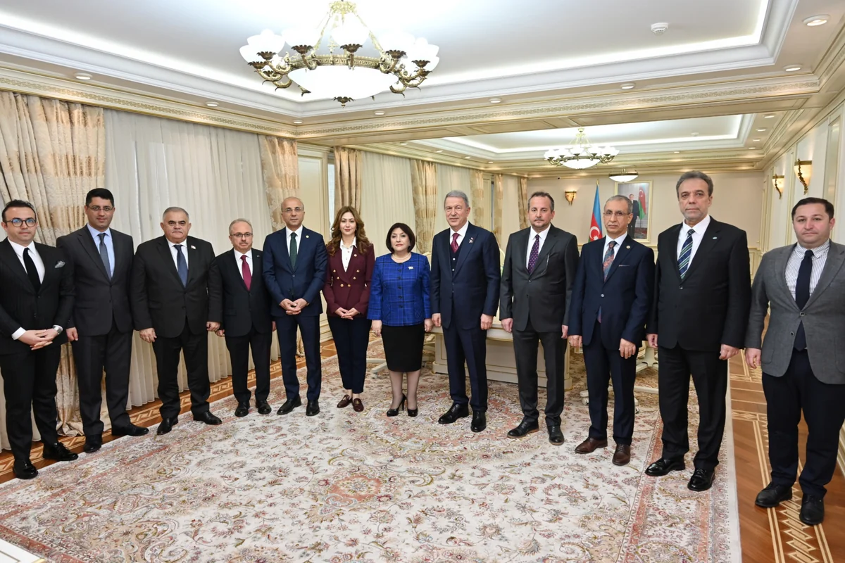 Sahiba Gafarova mulls global, regional issues with Hulusi Akar