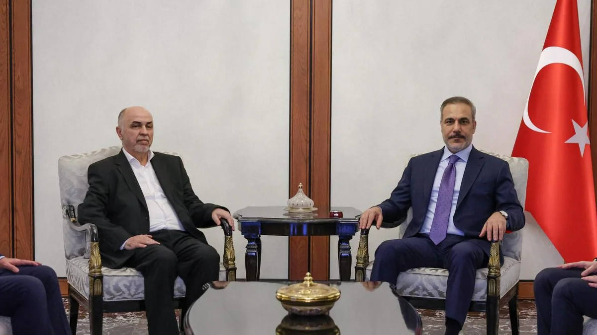 Turkish FM discusses possible ceasefire in Gaza with HAMAS delegation