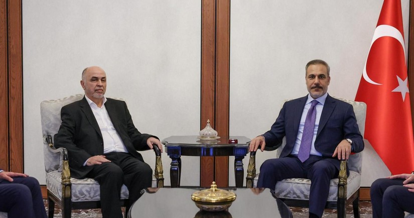 Hakan Fidan HƏMAS nümayəndə heyəti Qəzzadakı mümkün atəşkəsi müzakirə edib
