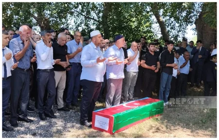  Xaçmazda Birinci Qarabağ müharibəsinin şəhidi Şahlar Ağayev dəfn edilib - YENİLƏNİB