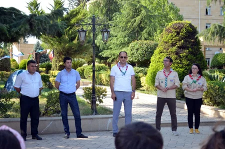 Cəlilabadda skautlarla görüş keçirilib