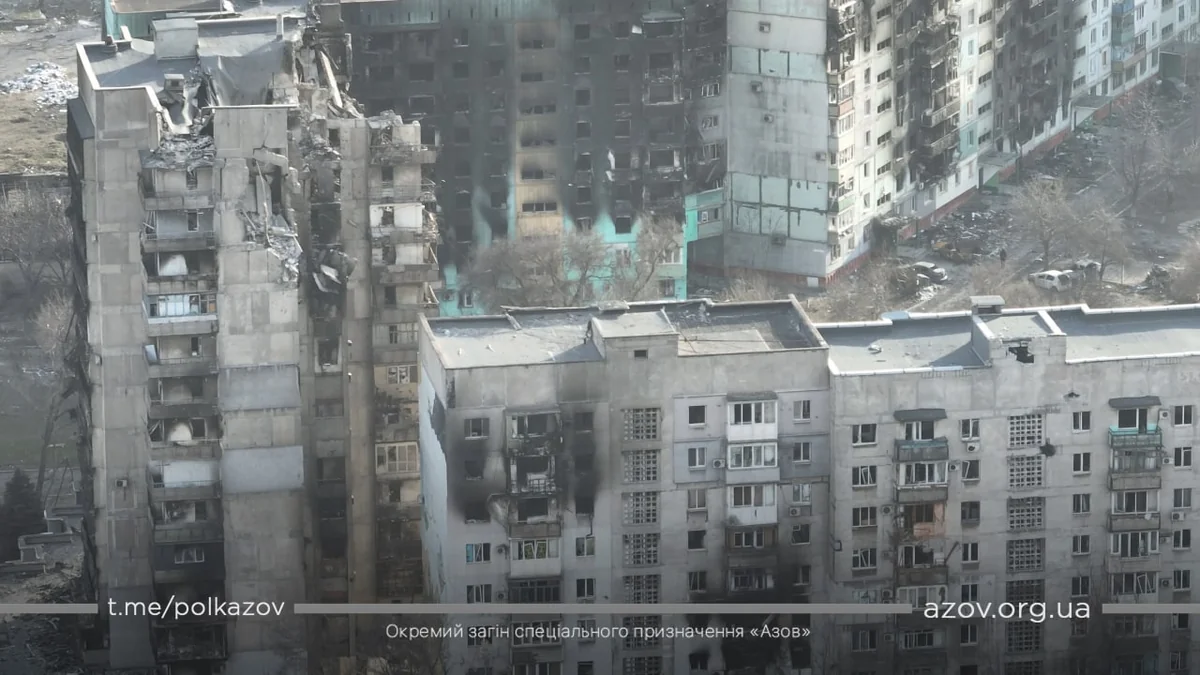 Footage from Mariupol