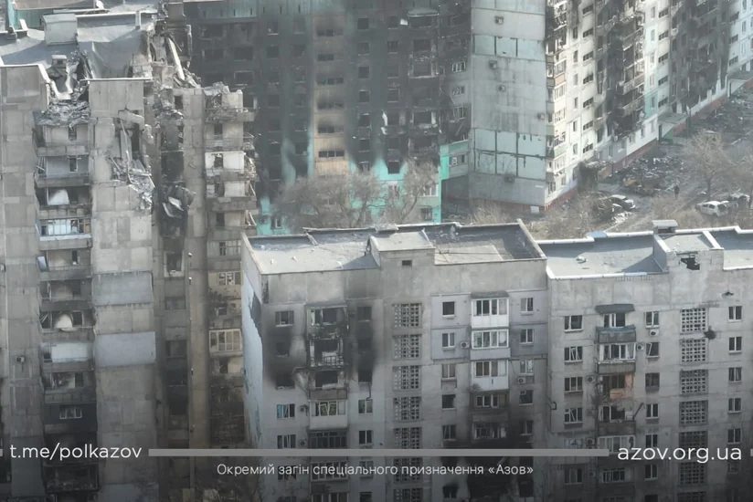 Footage from Mariupol