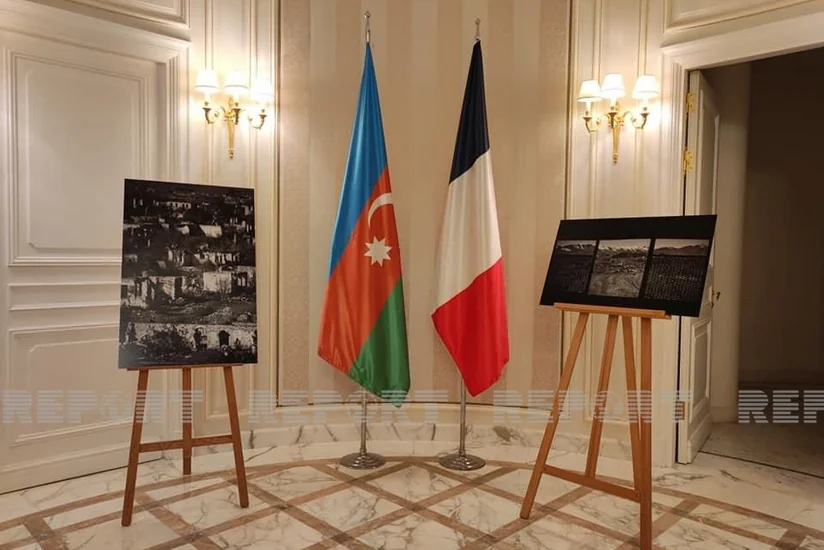 France hosts photography exhibition titled Qara bağ reflecting Armenian vandalism
