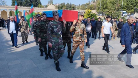 31 ildən sonra meyitinin qalıqları Şuşada tapılan şəhid Şamaxıda dəfn edilib - YENİLƏNİB