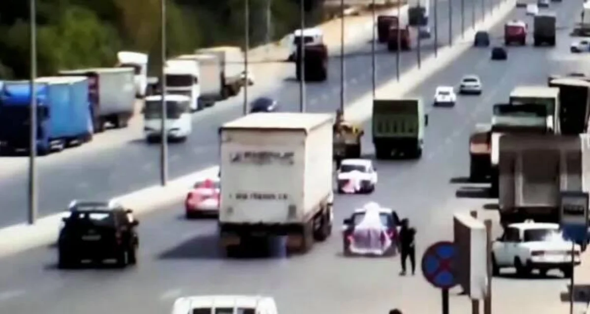 Bakıda toy karvanında avtoxuliqanlıq edən 3 sürücü həbs olunub - FOTO - VİDEO