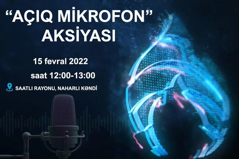 “Azəriqaz”ın “Açıq mikrofon” aksiyası Saatlıda təşkil olunacaq