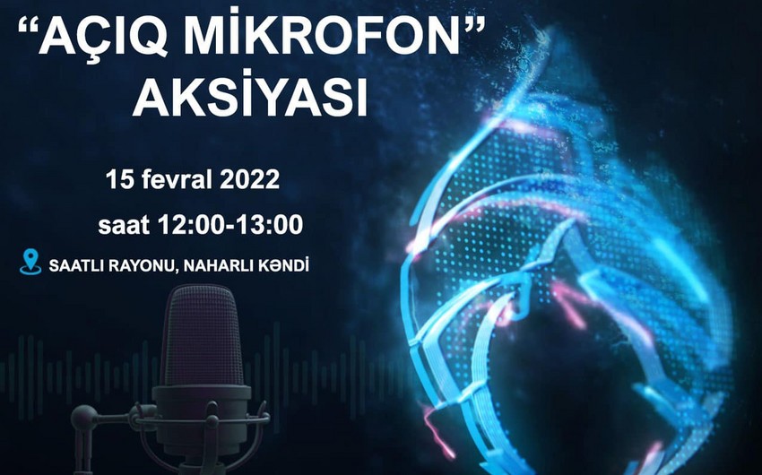 “Azəriqaz”ın “Açıq mikrofon” aksiyası Saatlıda təşkil olunacaq