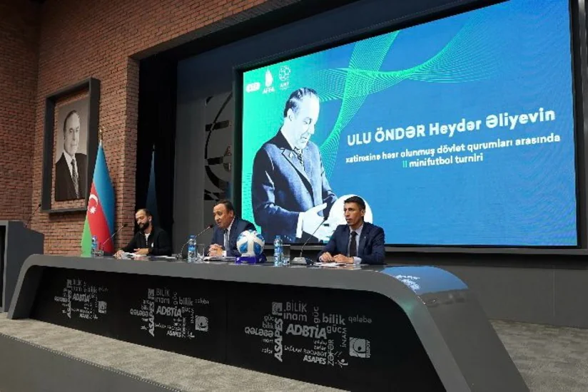 Heydər Əliyevin xatirəsinə həsr olunan minifutbol turniri başlayır
