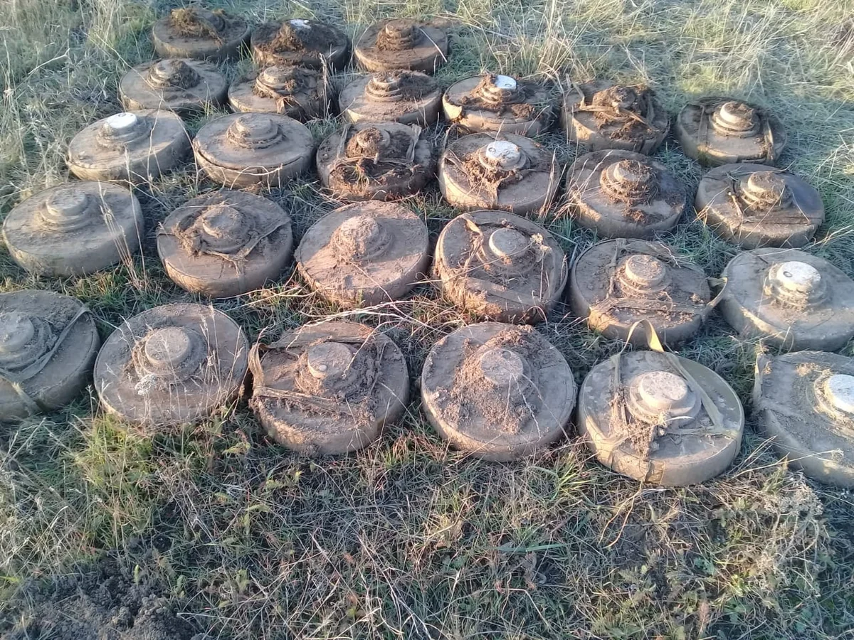 Ermənilərin cəbhəyanı ərazilərdə basdırdıqları minalar aşkarlandı