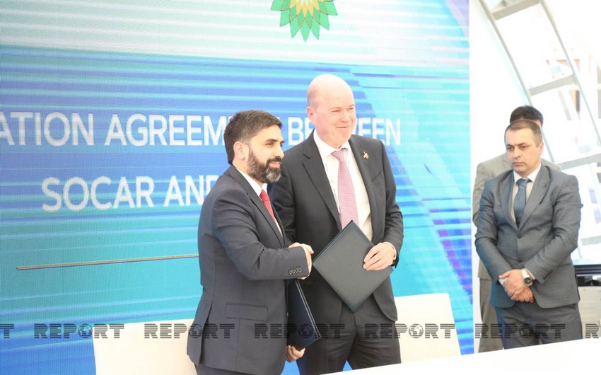 SOCAR подписал новые документы с компаниями BP и Masdar