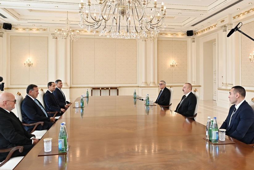 Prezident İlham Əliyev Avropa Olimpiya Komitələrinin prezidentini qəbul edib