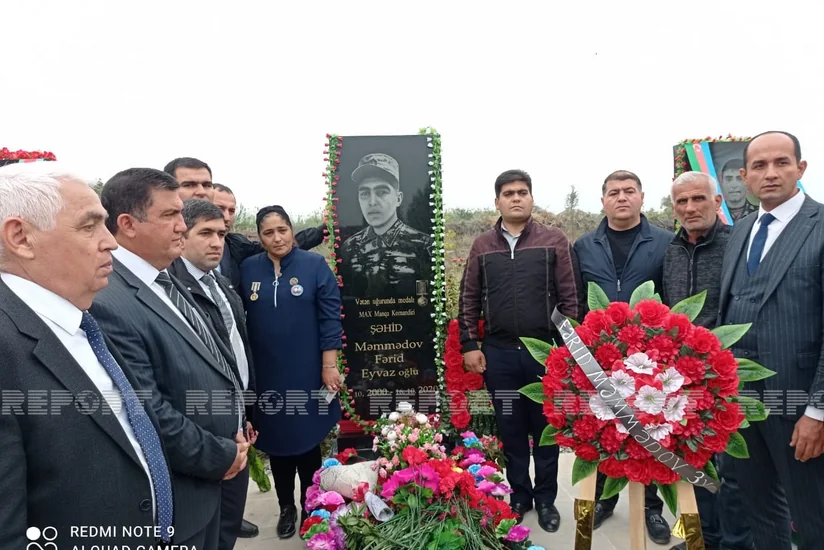 Kürdəmirdə şəhidlərin ildönümü qeyd olundu