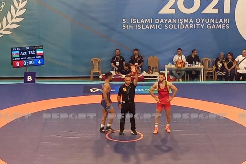 Исламиада: На встрече Гаджи Алиева с иранским борцом произошел инцидент