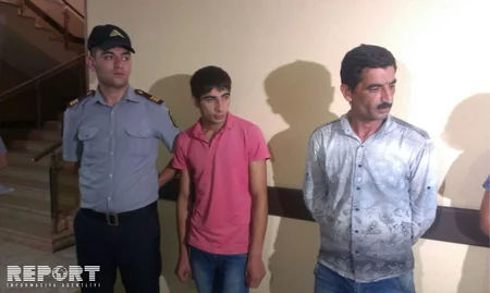 Lənkəranda qızıl oğurluqları edən dəstə üzvləri tutulub - FOTO