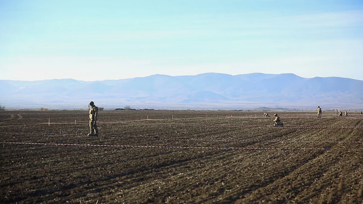 Azerbaijani, Turkish military sappers fulfill engineering support tasks