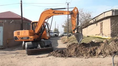 Ordubadın Dəstə kəndinin içməli su problemi həll edilir