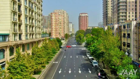 Bakının Azadlıq prospektinin bir hissəsi təmir edilib
